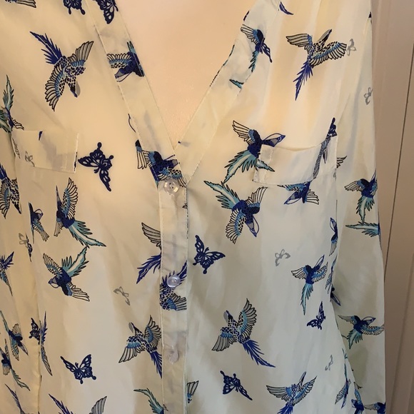 Size Large button down blouse. - Picture 2 of 3